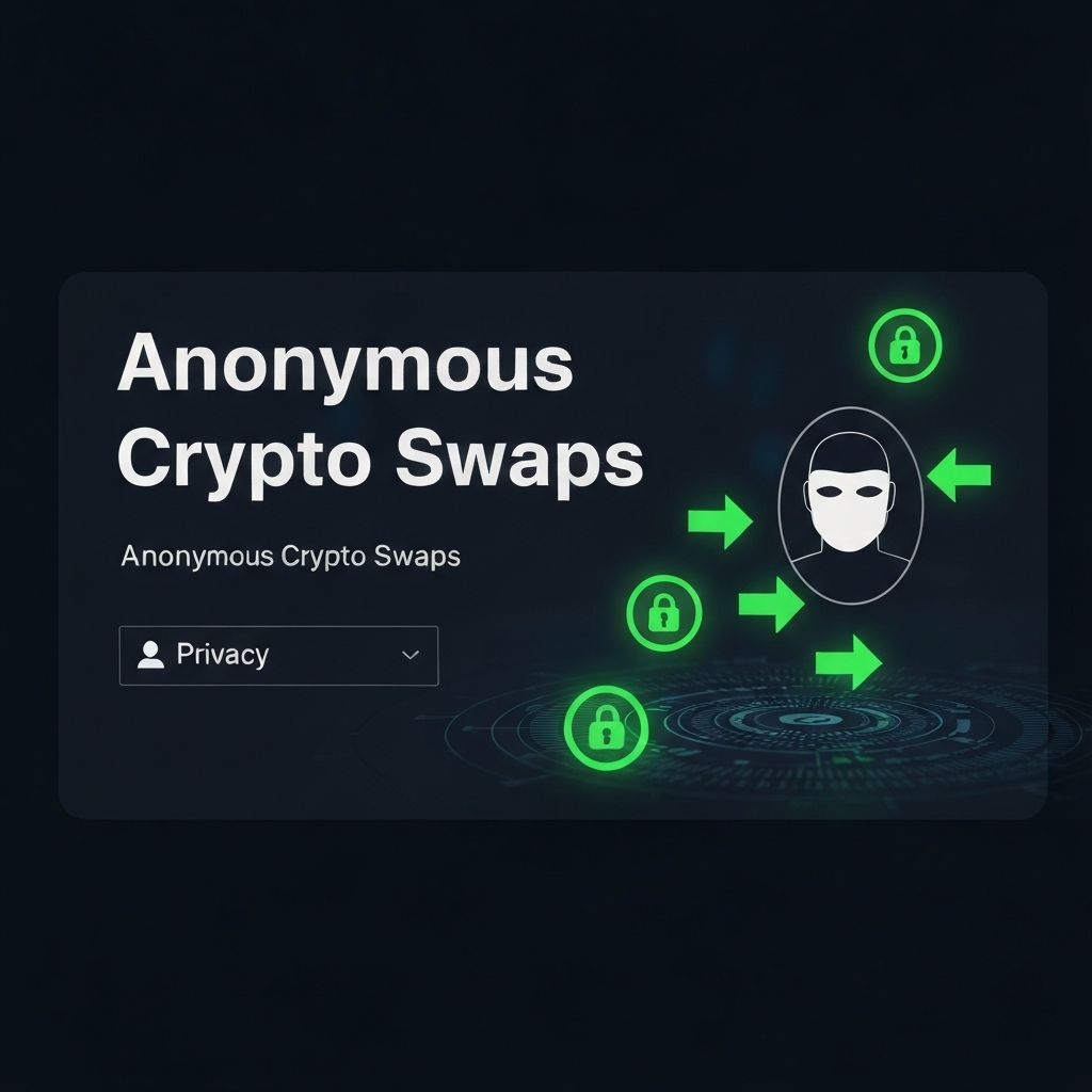 Anonymous Crypto Swaps