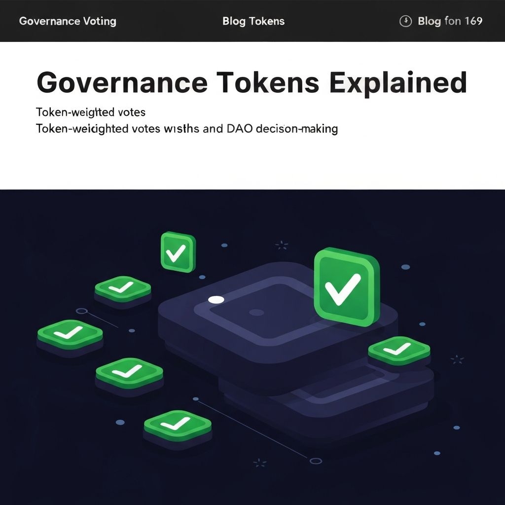 Governance Tokens Explained