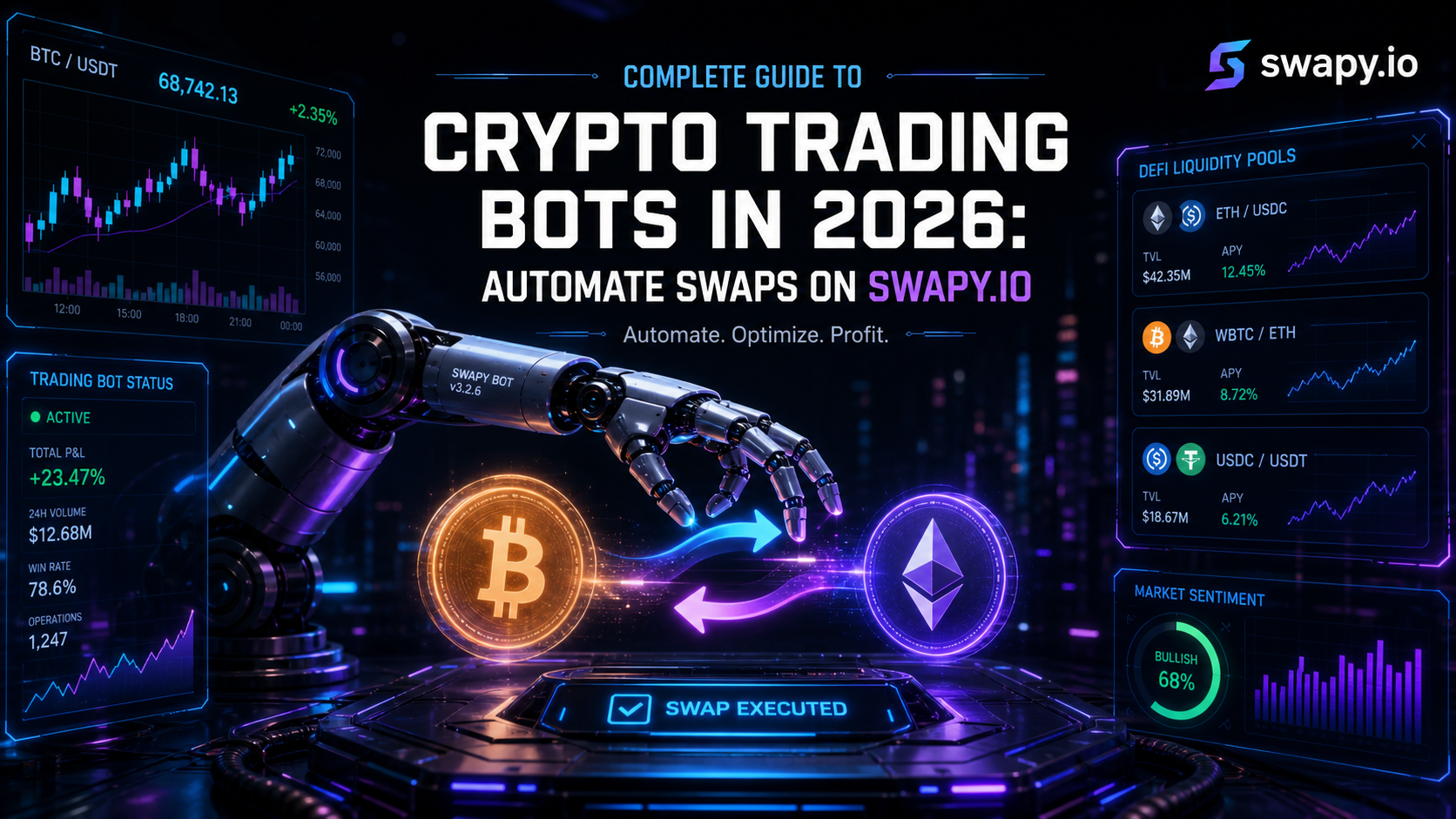 crypto trading bots swapy